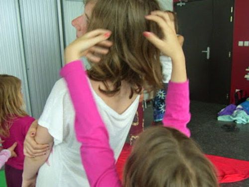 Massage parent-enfant